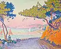 Paul Signac, Golfe Juan, 1896.