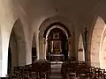 La nef et le chœur (août&nbsp;2012)