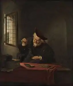 Salomon Koninck, Le Peseur d'or, 1654, Musée Boijmans Van Beuningen.
