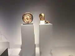 Igor Mitoraj, Miroir III, 1977 ;Eclisse et Tête secrète, 1978.