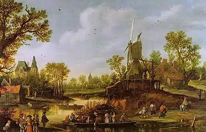 Paysage fluvial (1625)Collection E. G. Bürhle, Zurich.