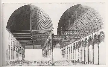 Grande salle du Palais de la Cité (1560 - détruit au XVIIe&nbsp;siècle).