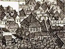 Grande synagogue aux environs de Lemberg (1772)