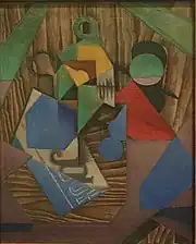 La Bouteille de rhum et le journal (1913-1914)