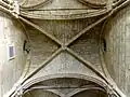 Voûte de la 2e&nbsp;travée.