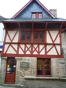 Maison à pans de bois dite l'Echoppe (XVIe&nbsp;siècle).