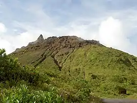 Le volcan de la Soufrière à Saint-Claude.