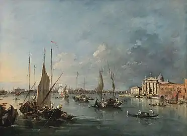 L’Église San Giorgio Maggiore vue de la Giudecca, 1775-1780Fondation Custodia, Paris