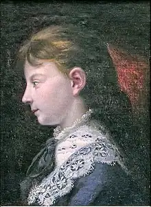 Gustave Courbet, Portrait de Juliette, 1842 – Musée Courbet, Ornans.
