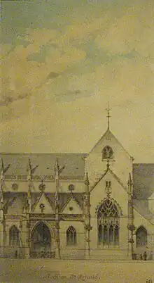 La basilique Sainte-Trinité de Cherbourg.