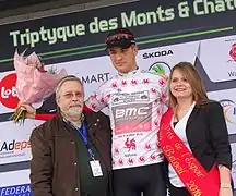 Bram Welten est leader du classement du meilleur jeune.