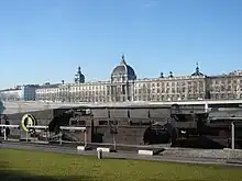 Hôtel Dieu façade sur le Rhône