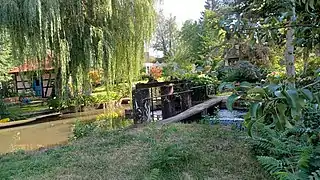 Le Moulin au bord du Falckensteinbach.