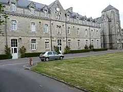 Façade d'origine (1860) de l'hôtellerie.