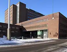 Palais de justice d'Helsinki.