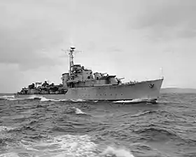 illustration de NCSM Crescent (R16)