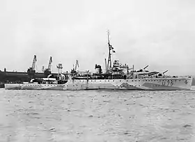 illustration de HMS Egret (L75)