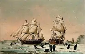 illustration de HMS Enterprise (1848)