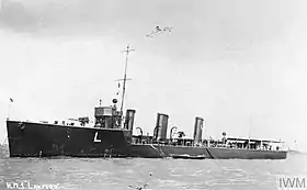 illustration de HMS Lawford (1913)