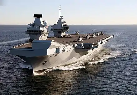 illustration de HMS Queen Elizabeth (R08)
