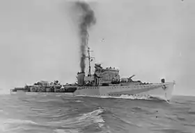 illustration de HMS Quorn (L66)