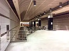 Vue du premier étage.