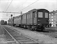 mBD 9126 transformée en remorque de 3e&nbsp;classe durant la guerre.