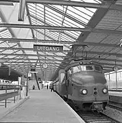 Rame quadruple en 1959 (livrée d'origine).