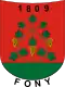 Blason de Fony