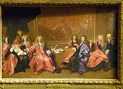 Le Prévôt des marchands et les échevins de la ville de Paris (Hyacinthe Rigaud).