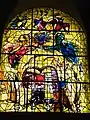 Vitrail de Chagall illustrant la tribu de Lévi