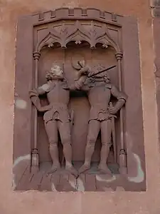 Cadran solaire, Haguenau, ancienne douane (en).