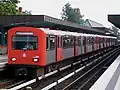 Rame DT2 du Métro de Hambourg.