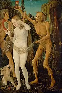 Hans Baldung, Les Trois Âges et la Mort, Kunsthistorisches Museum Wien.