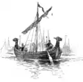 Bateau de la Hanse au XIVe&nbsp;siècle