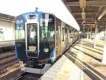 Train 5701 en octobre 2016 avec des vinyles spéciaux marquant le Blue Ribbon Award 2016