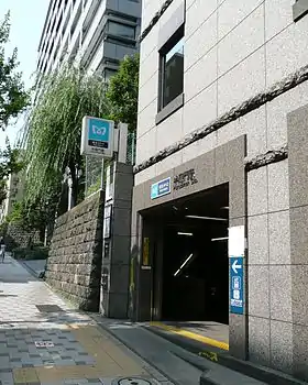 Entrée de la station Hanzōmon