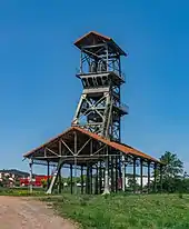 Chevalement à Decazeville.