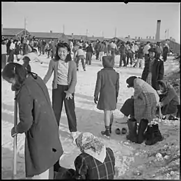 Heart Mountain Relocation Center, 10 janvier 1943.