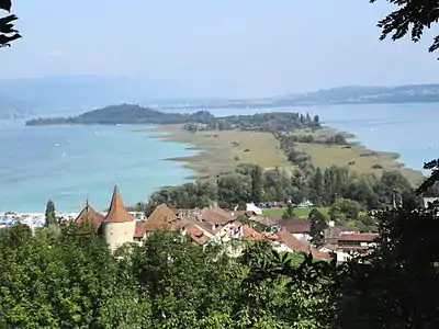 vue d'une île