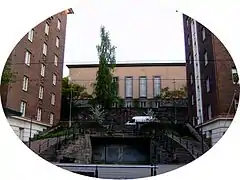 Le bâtiment Franzénia à Torkkelinmäki