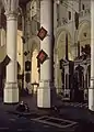 Hendrick (Cornelisz.) van Vliet, 1667. Intérieur de la Nouvelle église à Delft