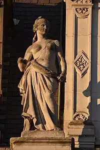 L’Architecture (1882), Paris, hôtel de ville, façade sud.