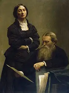 Henri Fantin-Latour, Mr et Mrs&nbsp;Edwin Edwards (1875), Londres, Tate Gallery.