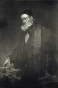 Portrait de Richard Owen, 1888, Lancaster Town Hall&nbsp;(en).