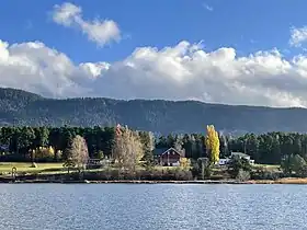 Herøya vu de Loreveien