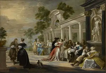La Main chaude, 1660-80Le Louvre