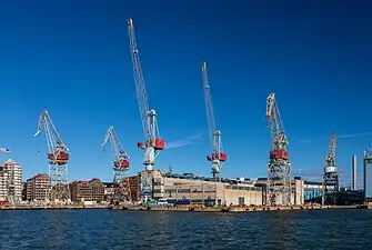 Chantier naval de Hietalahti.