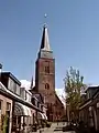L'église de Martin (Maartenskerk), datant du XIIIe&nbsp;siècle, dans le centre de Hillegom.