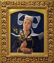 La Bretonne (1900), musée d'Histoire de Nantes.